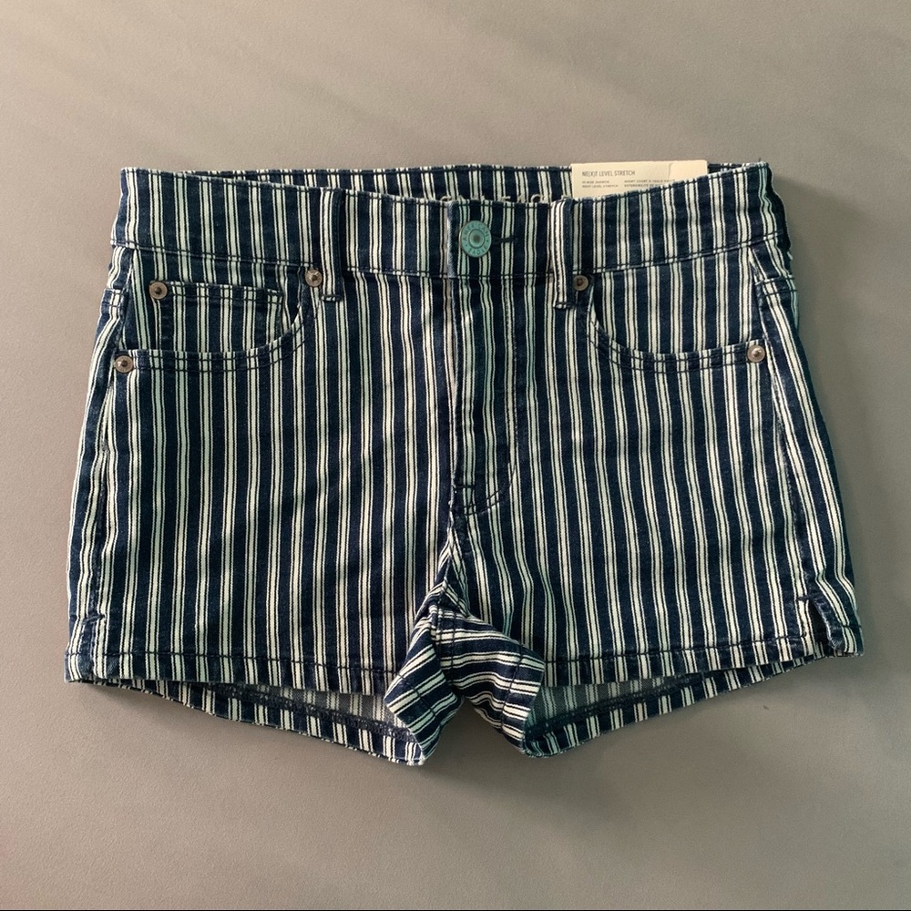 American Eagle Hi-Rise Shortie NWT Fourth of July shorts